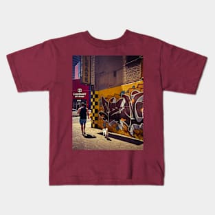 31st Street Long Island City Graffiti NYC Kids T-Shirt